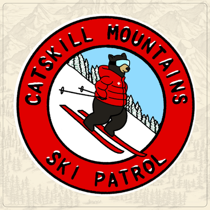 Catskill Mountains Ski Patrol: Ski Bear Hat