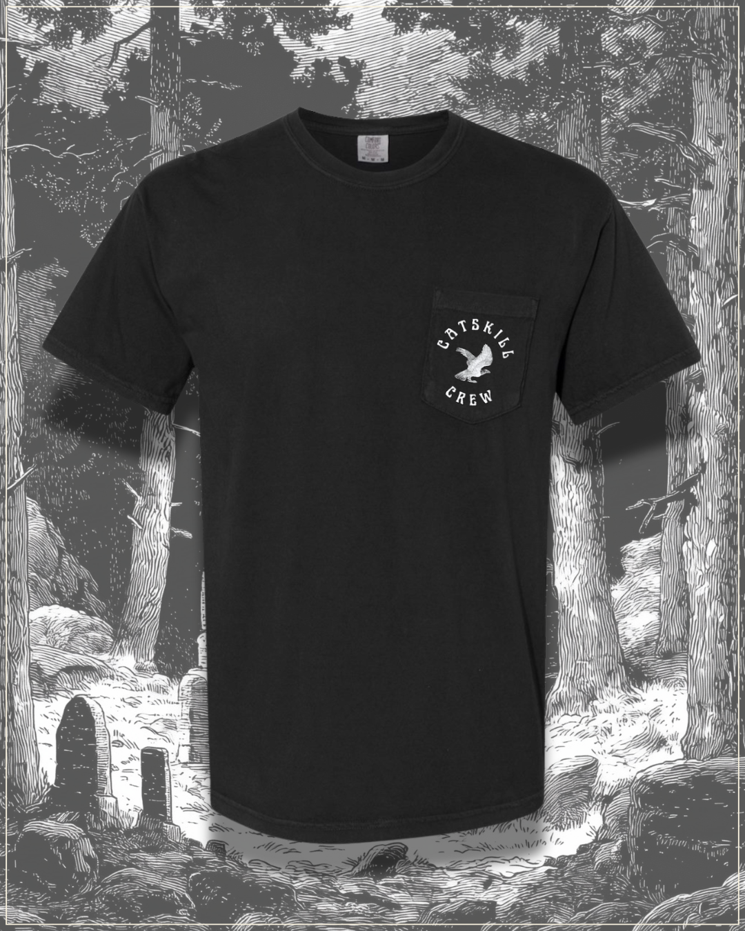 BURY MY BONES POCKET TEE